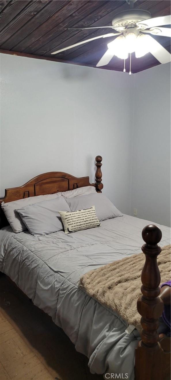 5914 N Rockvale Ave, Azusa, CA 91702 - bedroom with a ceiling fan