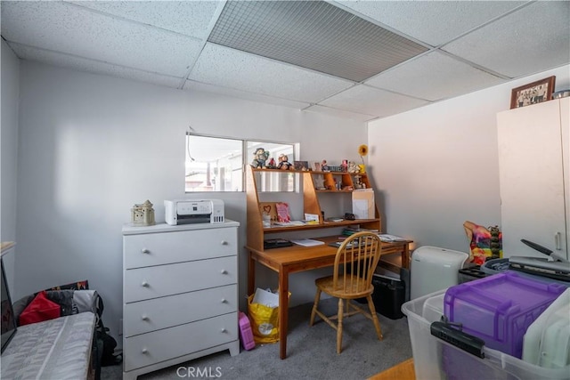 5914 N Rockvale Ave, Azusa, CA 91702 - office space featuring a drop ceiling and carpet