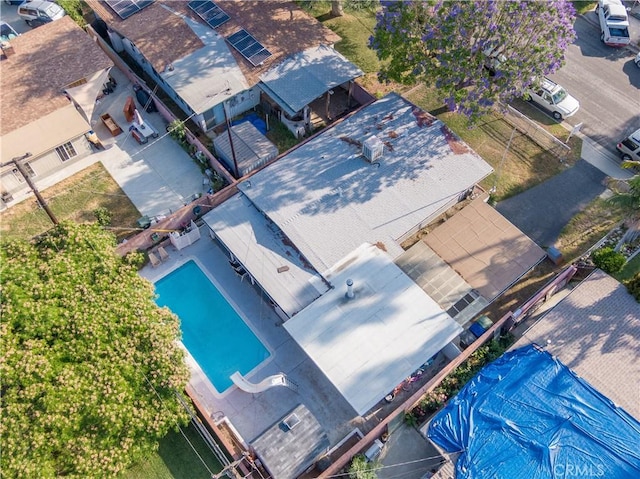 5914 N Rockvale Ave, Azusa, CA 91702 - drone / aerial view of a pool