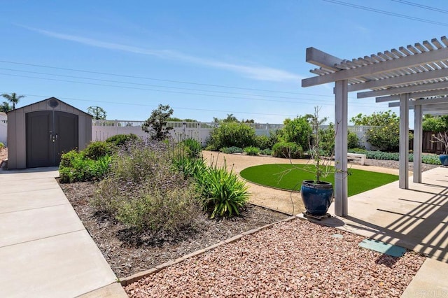 1064 Glen Arbor Dr, Encinitas, CA 92024 - fenced backyard with a pergola and a patio