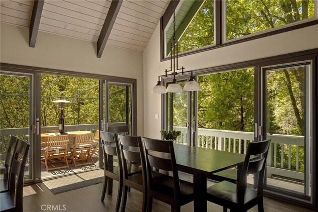 28960 Palisades Dr, Lake Arrowhead, CA 92352 - view of sunroom / solarium