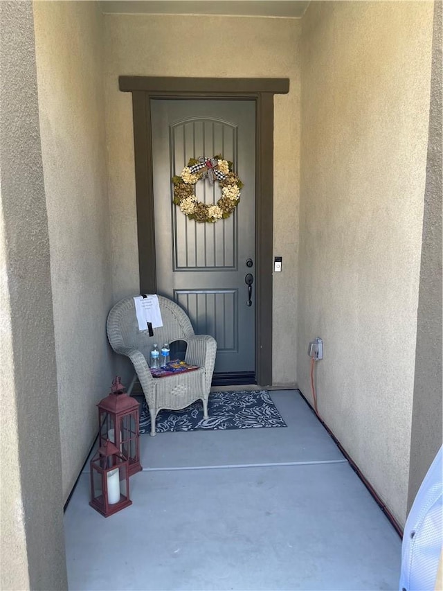 11915 Sagecrest Ct, Corona, CA 92883 - property entrance featuring stucco siding and covered porch