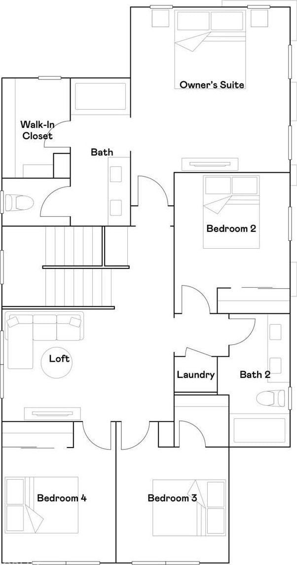 2557 E Hyde Paseo, Ontario, CA 91762 - home floor plan