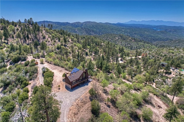 175 N Trails End Rd, Green Valley Lake, CA 92341 - aerial view of mountains and a forest