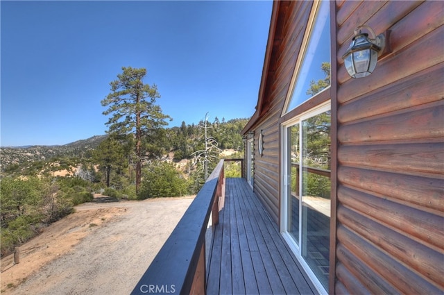 175 N Trails End Rd, Green Valley Lake, CA 92341 - balcony with a mountain view