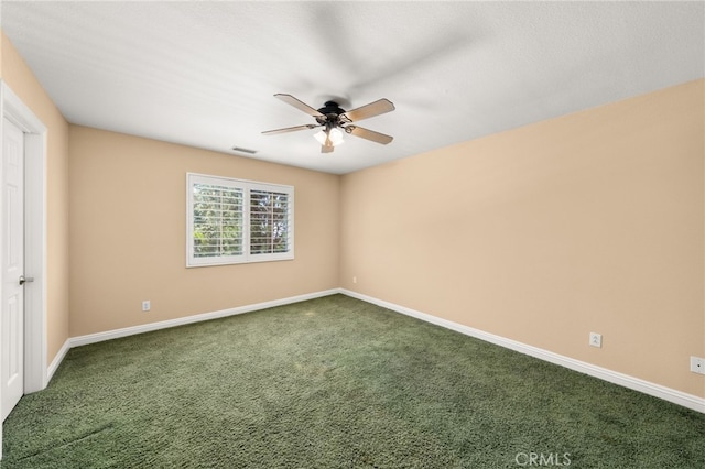 12719 E Rancho Estates Pl, Rancho Cucamonga, CA 91739 - spare room with a ceiling fan, carpet floors, and baseboards
