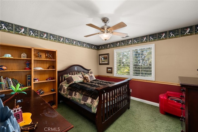 12719 E Rancho Estates Pl, Rancho Cucamonga, CA 91739 - carpeted bedroom featuring ceiling fan
