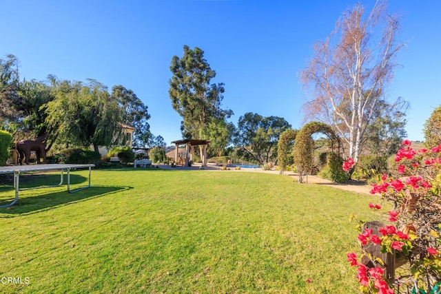 13045 Ripple Creek Ln, Camarillo, CA 93012 - view of grassy yard featuring a gazebo