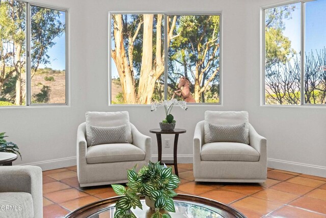 13045 Ripple Creek Ln, Camarillo, CA 93012 - sitting room featuring plenty of natural light and tile patterned flooring