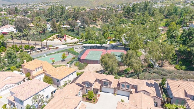 29290 Morena Villa Dr, Highland, CA 92346 - aerial perspective of suburban area with a mountain backdrop