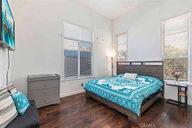 29290 Morena Villa Dr, Highland, CA 92346 - bedroom with wood-type flooring and baseboards