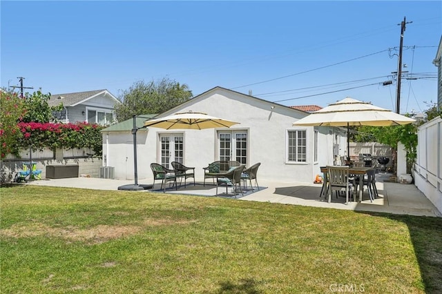 1120 9th St, Hermosa Beach, CA 90254 - rear view of property featuring stucco siding and a patio area