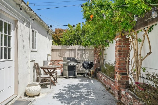 1120 9th St, Hermosa Beach, CA 90254 - view of patio / terrace with a grill