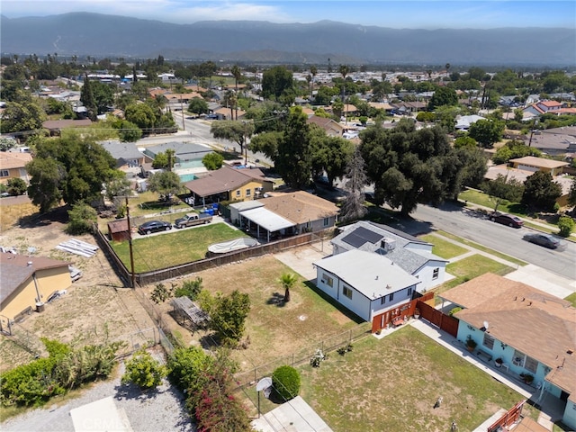764 N Meridian Ave, Rialto, CA 92376 - aerial view of residential area featuring a mountain backdrop