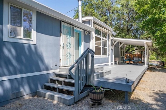 8510 Verdant Ct, Los Molinos, CA 96055 - view of deck