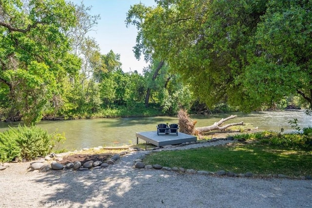 8510 Verdant Ct, Los Molinos, CA 96055 - view of yard with a water view