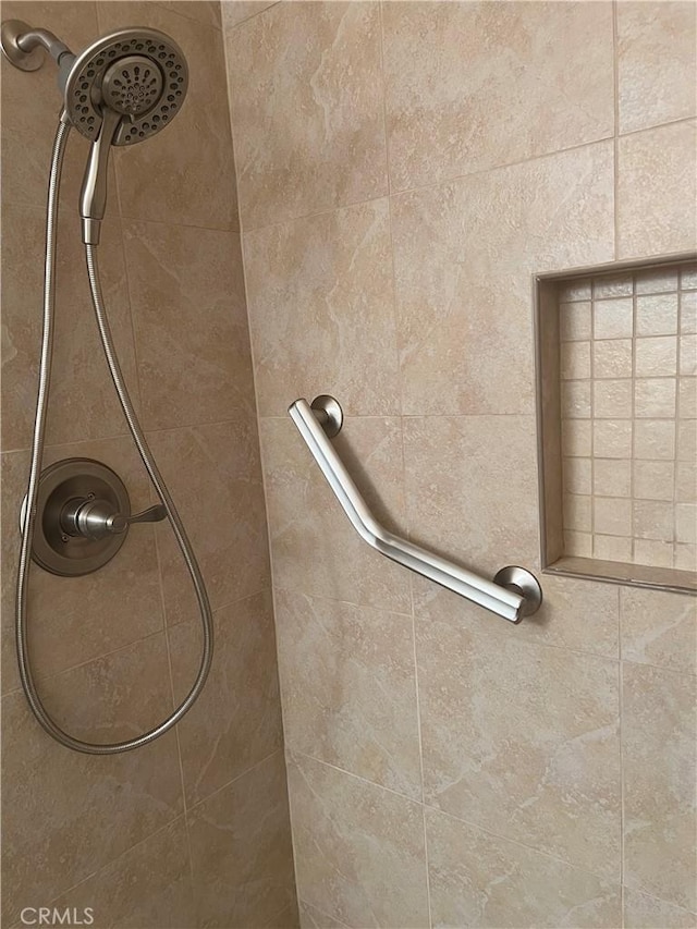 2306 S Rene Dr, Santa Ana, CA 92704 - bathroom view of a tile shower