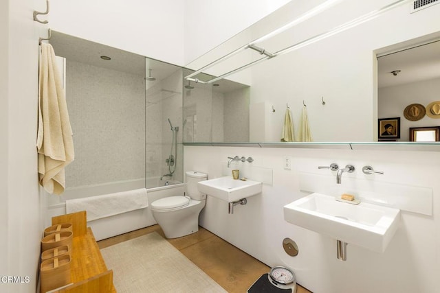 12179 Koenigstein Rd, Santa Paula, CA 93060 - full bathroom with  shower combination, toilet, and a sink