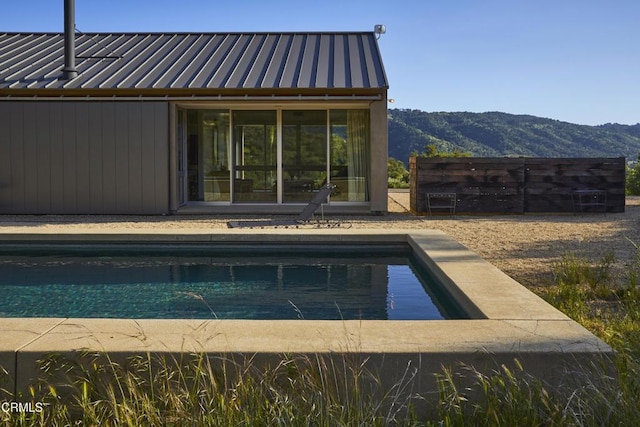 12179 Koenigstein Rd, Santa Paula, CA 93060 - outdoor pool featuring a mountain view