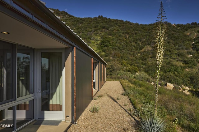 12179 Koenigstein Rd, Santa Paula, CA 93060 - view of side of home with a view of trees and a mountain view