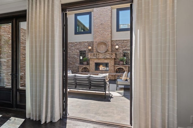 2574 Muirfields Dr, Carlsbad, CA 92009 - detailed view of a fireplace