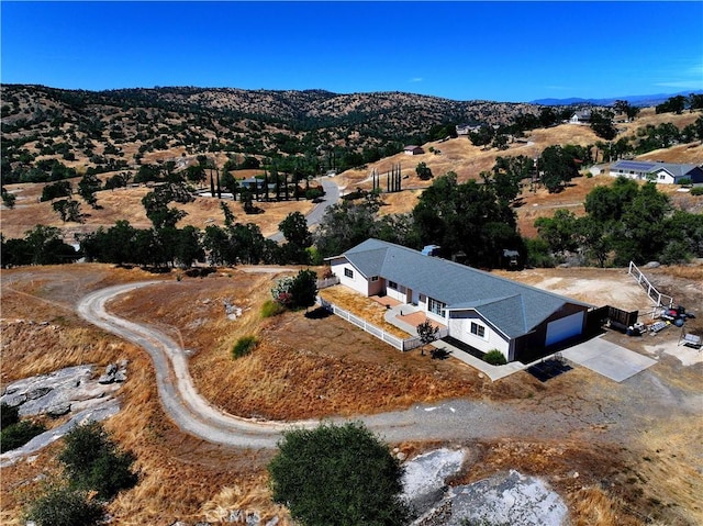 39560 S Lilley Way, Coarsegold, CA 93614 - view from above of property featuring a mountain backdrop