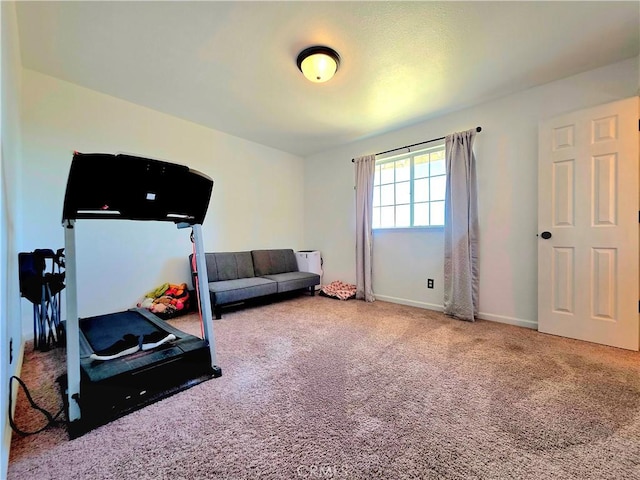 39560 S Lilley Way, Coarsegold, CA 93614 - exercise room with carpet and baseboards