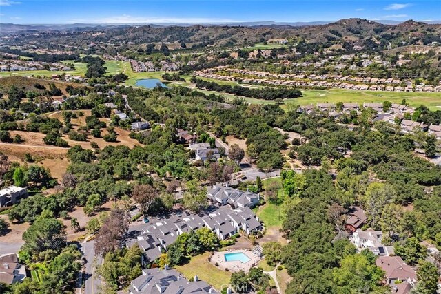 31531 Via Conejo Unit 153, Coto De Caza, CA 92679 - aerial overview of property's location featuring nearby suburban area, a nearby body of water, and a golf club