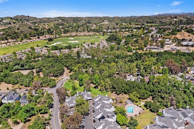 31531 Via Conejo Unit 153, Coto De Caza, CA 92679 - aerial view of property and surrounding area featuring nearby suburban area and mountains