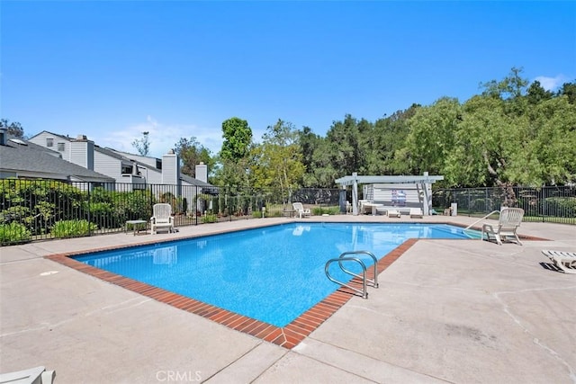 31531 Via Conejo Unit 153, Coto De Caza, CA 92679 - community pool with a pergola and a patio
