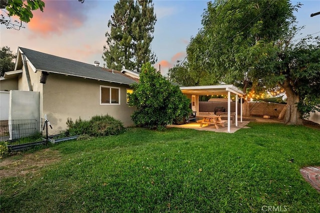 8506 Conway Dr, Riverside, CA 92504 - view of yard with a patio