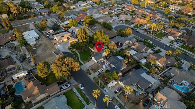 8506 Conway Dr, Riverside, CA 92504 - aerial view of property and surrounding area featuring nearby suburban area