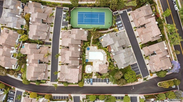 13398 Tiverton Rd, San Diego, CA 92130 - aerial view of property and surrounding area with nearby suburban area