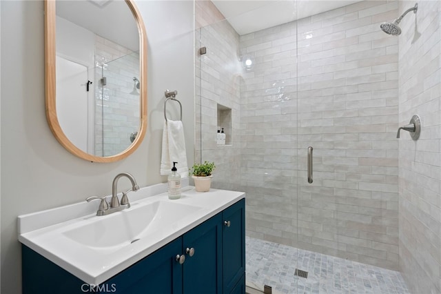 10707 Camarillo St Unit 314, North Hollywood, CA 91602 - full bath featuring a stall shower and vanity