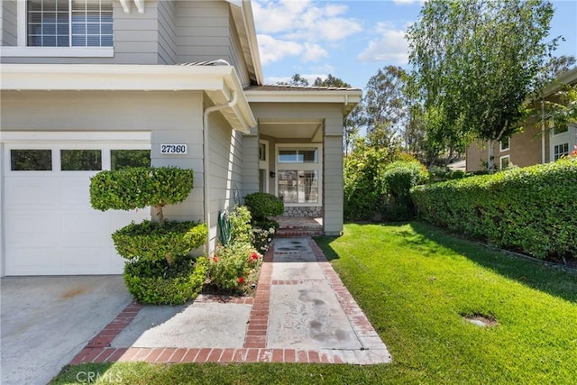 27360 Chesterfield Dr, Valencia, CA 91354 - property entrance featuring a lawn