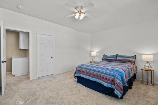 27360 Chesterfield Dr, Valencia, CA 91354 - carpeted bedroom featuring baseboards and a ceiling fan