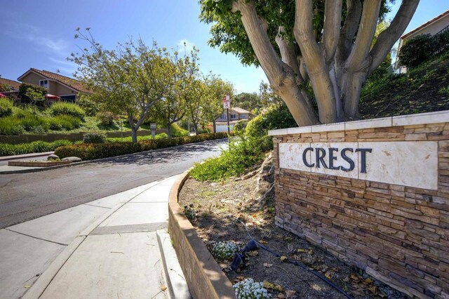 1688 Crystal Ridge Ct, Vista, CA 92081 - view of community / neighborhood sign