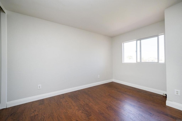 1688 Crystal Ridge Ct, Vista, CA 92081 - empty room featuring baseboards and wood finished floors