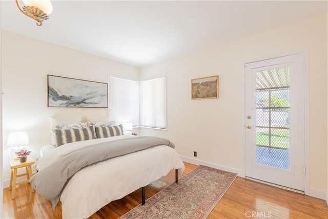 1532 N Lima St, Burbank, CA 91505 - bedroom with wood finished floors and baseboards