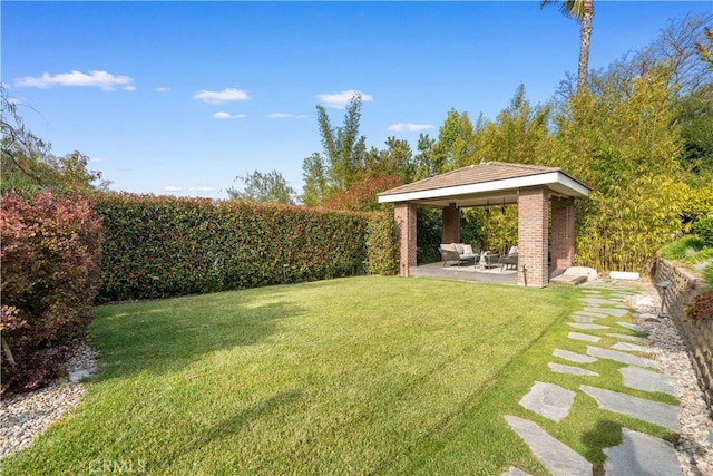 3048 Street Of The Chimes, Chino Hills, CA 91709 - fenced backyard featuring a gazebo and a patio