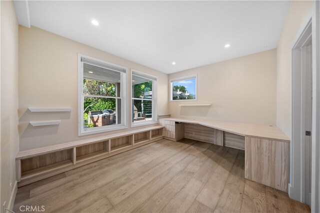 3048 Street Of The Chimes, Chino Hills, CA 91709 - unfurnished office featuring light wood-style flooring, healthy amount of natural light, and recessed lighting