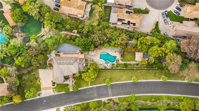 3048 Street Of The Chimes, Chino Hills, CA 91709 - aerial view of property and surrounding area with a pool area
