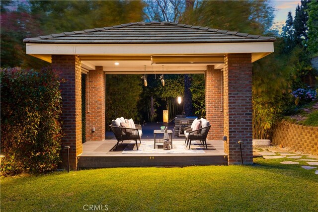 3048 Street Of The Chimes, Chino Hills, CA 91709 - view of patio / terrace featuring an outdoor living space