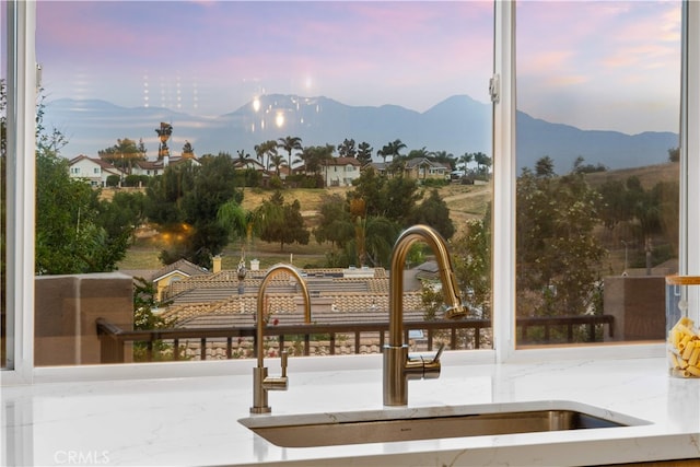 3048 Street Of The Chimes, Chino Hills, CA 91709 - view of home's community with a sink and a mountain view