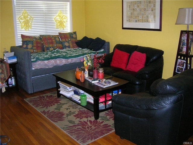 8358 Murietta Ave, Panorama City, CA 91402 - living room featuring wood finished floors