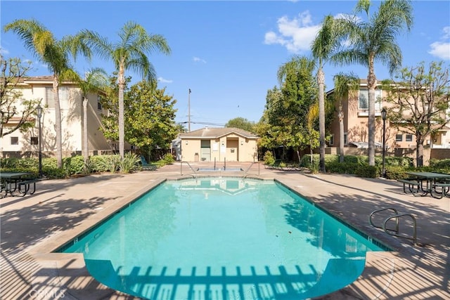 1972 W Blue Violet Ct, Anaheim, CA 92801 - community pool featuring a patio area