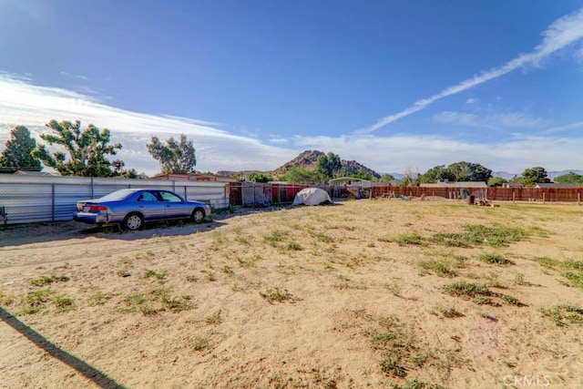 17152 Schollview Ave, Palmdale, CA 93591 - view of yard featuring a mountain view