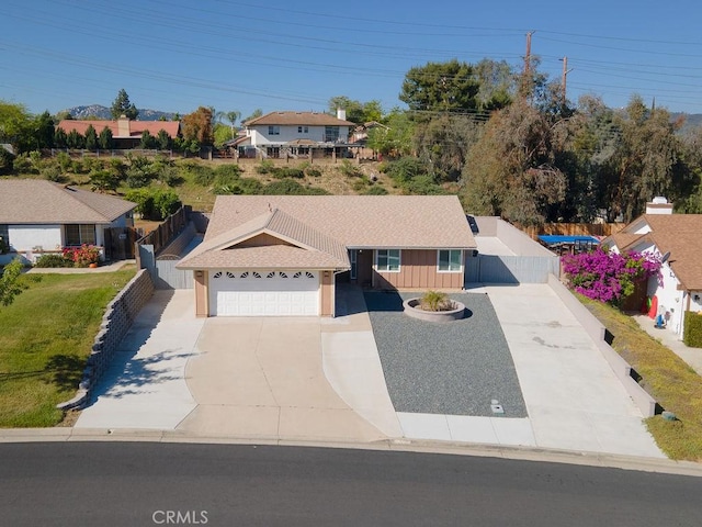 42117 Agena St, Temecula, CA 92592 - single story home featuring concrete driveway, an attached garage, and roof with shingles