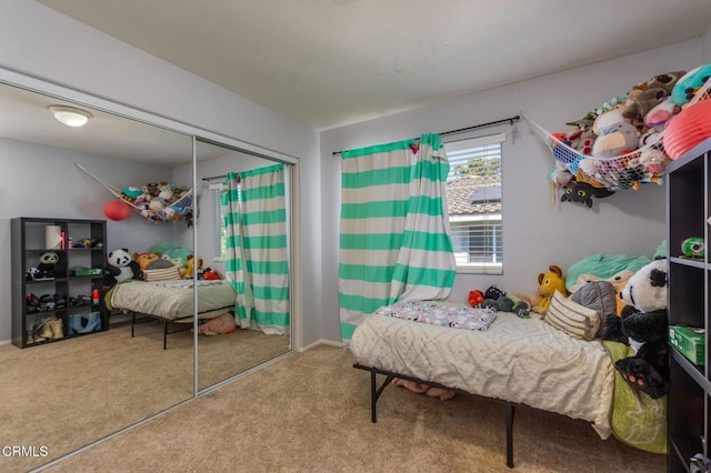 904 Calle Higuera, Camarillo, CA 93010 - carpeted bedroom featuring a closet and baseboards