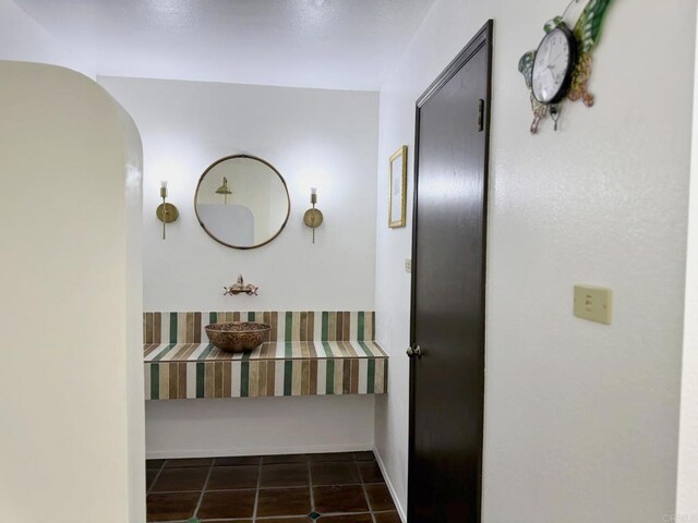 1650 Winterwarm Dr, Fallbrook, CA 92028 - bathroom with tile patterned flooring and a sink